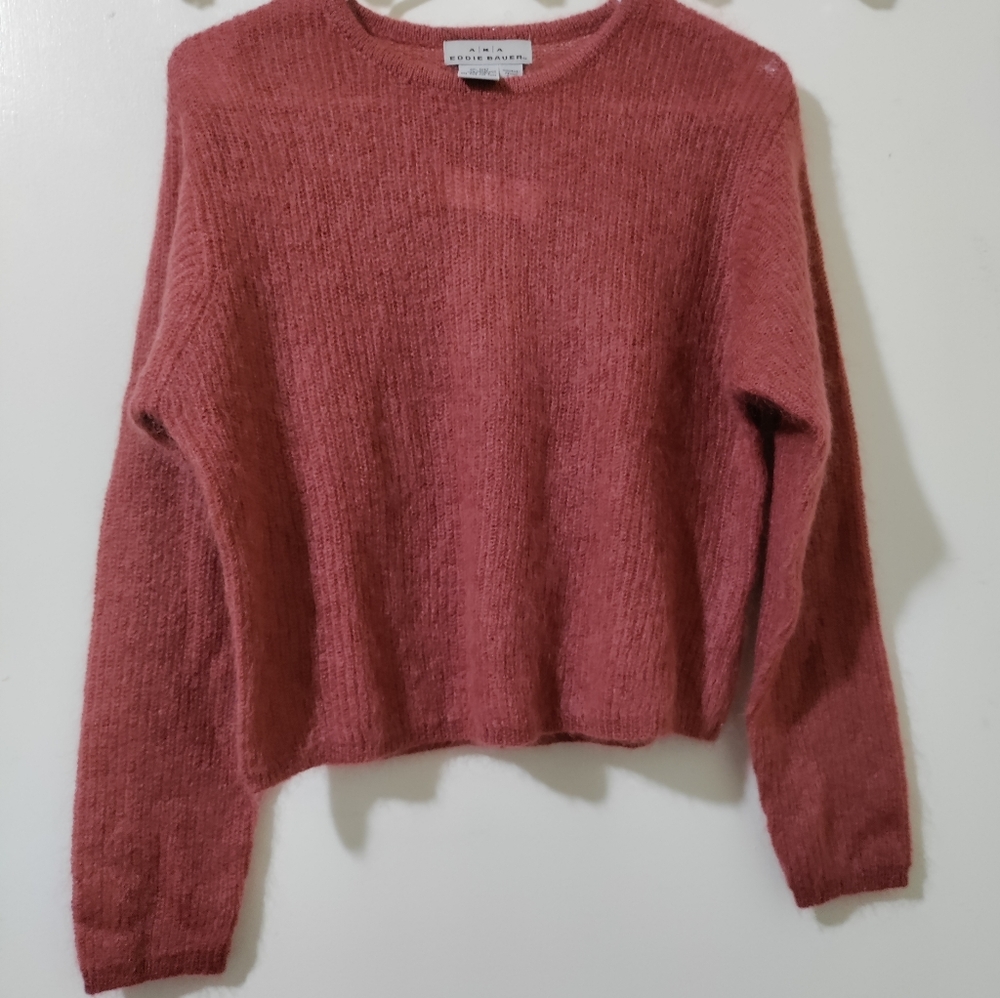 Terracotta orange sweater
